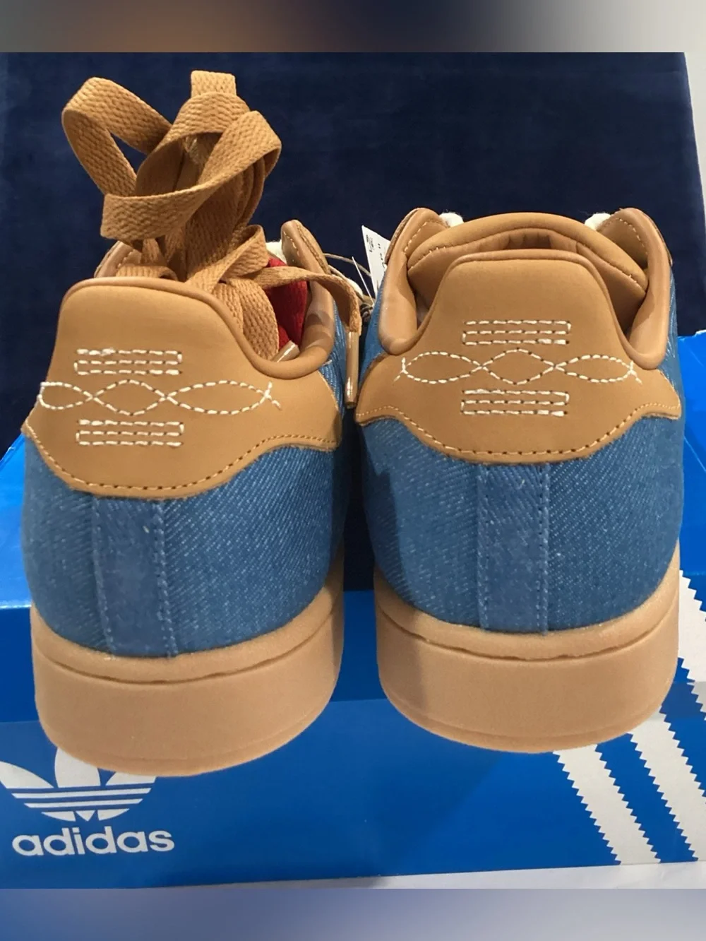 Adidas Superstar II Everyone’s Invited Denim Sneakers Men’s 9.5 NWT